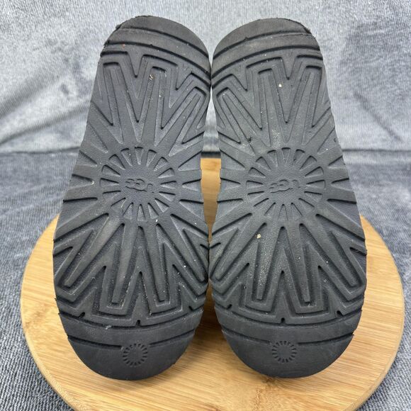 UGG Boots Womens Size 5 Yellow Rubber Waterproof Shearling Lined Ankle Winter - Picture 8 of 11